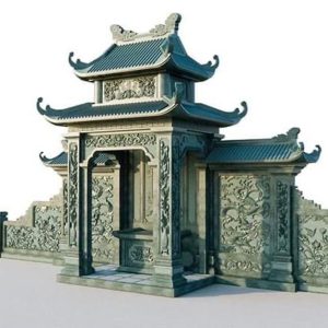 LẦU THỜ ĐÁ - Mẫu 2