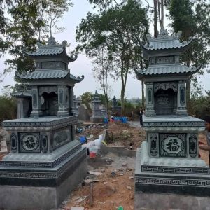 Mộ 2 Mái Đá Xanh Rêu – Sang Trọng & Bền Vững